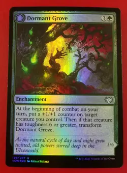1x Dormant Grove | FOIL | Innistrad Crimson Vow | MTG Magic Cards - Image 1