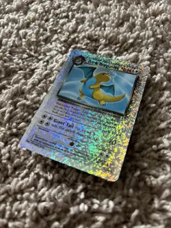 Pokemon TCG Dark Dragonite Holo Rare Card 5/110 WOTC Legendary Collection - Image 1