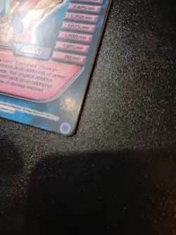 Dragon Ball Z TCG Goku 159 160 Hi Tech Foil Folding Personality Card LIMITED - Image 5