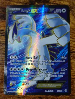 Lugia EX 94/98 XY Ancient Origins Full Art Holo Rare Pokemon Card VLP - Image 1
