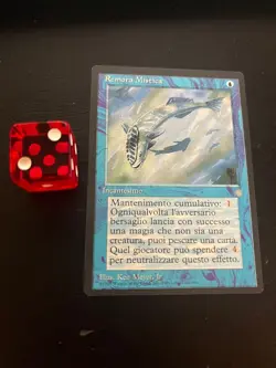 MTG MYSTIC REMORA EXC - REMORA MISTICA IA ICE AGE VINTAGE MAGIC - Image 1