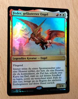 MTG Magic: # FOIL # Feder, gelauterter Engel, Feather, the Redeemed, DEUTSCH - Image 1