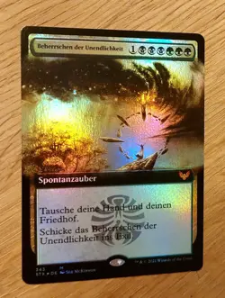 Mtg Magic: # FOIL # Beherrschen der Unendlichkeit, Harness Infinity, DEUTSCH - Image 1