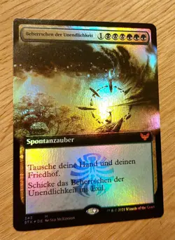 Mtg Magic: # FOIL # Beherrschen der Unendlichkeit, Harness Infinity, DEUTSCH - Image 2
