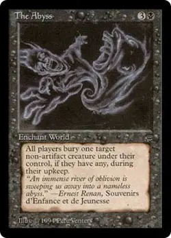 Magic MTG - The Abyss - Legends - PLAYED - IT - Image 1