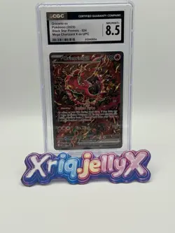 CGC 8.5 Oricorio ex 024 Black Star Promo Holo Pokemon Card 2025 - Image 1