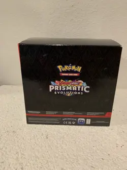 POKEMON TCG S & V PRISMATIC EVOLUTIONS TECH STICKER COLLECTION BOX (12) 36 PACKS - Image 2