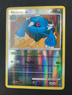 Metang 69/147 Reverse Holo Pokemon Card - Platinum Supreme Victors Set 2009 - MP - Image 2