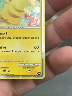 Pokemon Pikachu 2010 World Collection PW Promo TCG Holo Rare Wow - Image 4