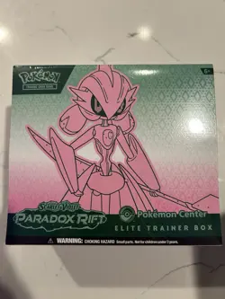 Pokemon Center Elite Trainer Box Scarlet & Violet Paradox Rift Exclusive TCG - Image 1