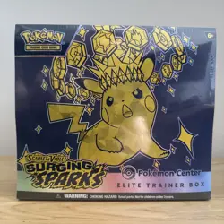 Pokemon Surging Sparks Pokemon Center - Elite Trainer Box - Sealed ETB - Image 1