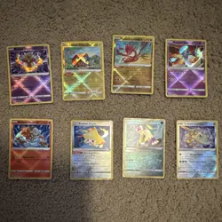 Pokemon TCG Radiant Holo Lot Sword & Shield - Alakazam, Gardevoir - 8 Cards - Image 1