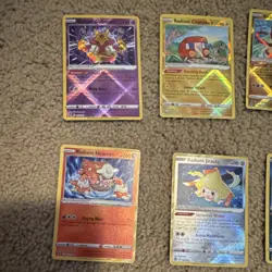 Pokemon TCG Radiant Holo Lot Sword & Shield - Alakazam, Gardevoir - 8 Cards - Image 2