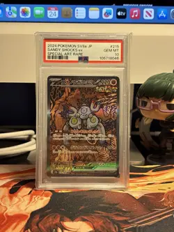 Sandy Shocks ex 215/187 Special Art Rare 2024 Pokemon SV8a PSA 10 (Japanese) - Image 1