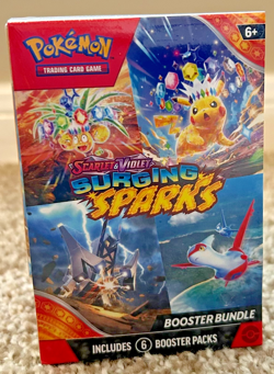 Pokemon TCG Scarlet And Violet Surging Sparks Booster Bundle New/Factory Sealed - Image 2