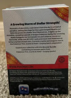 Pokemon TCG Scarlet And Violet Surging Sparks Booster Bundle New/Factory Sealed - Image 3