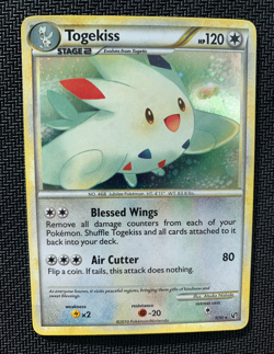 Togekiss 8/90 Rare Holo Pokemon Card - HGSS Undaunted set - 2010 - MP - Image 1