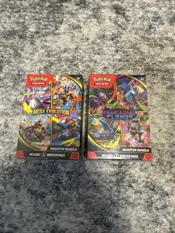 Pokemon TCG Mega Evolution and Phantasmal Flames Booster Bundle Sealed NEW - Image 1