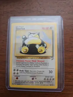 Snorlax 30/130 Base Set 2 WOTC Unlimited Pokemon TCG 2000 Never Played - Image 1