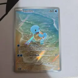 Pokemon Squirtle TCG Illustration Rare Scarlet & Violet 151 NM 170/165 - Image 2