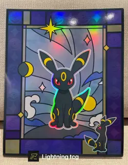 Pokemon Chinese Gem Pack Vol 2 Binder Eevee Umbreon Leafeon Sylveon - Image 2