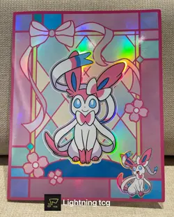 Pokemon Chinese Gem Pack Vol 2 Binder Eevee Umbreon Leafeon Sylveon - Image 3