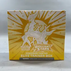 New Pokemon TCG Brilliant Stars Elite Trainer Box Pokemon Center 820650850066 - Image 1