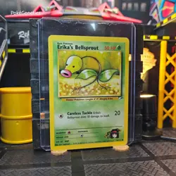 Erika's Bellsprout Gym Heroes Pokemon TCG 76/132 Unlimited Common - Image 3