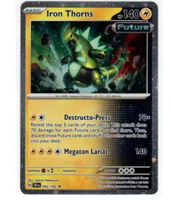 Pokemon - Iron Thorns 062/162 Rare Cosmos Holo Temporal Forces NM - Image 1