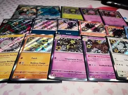 Pokemon Paldean Fates Shiny Holo Mixed Lot (17 Cards) Baby Cleffa Tandemaus - Image 4