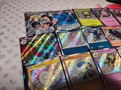 Pokemon Paldean Fates Shiny Holo Mixed Lot (17 Cards) Baby Cleffa Tandemaus - Image 5