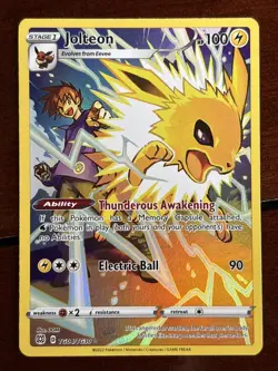 Pokemon Brilliant Stars Jolteon TG04/TG30 Illustration Rare Holo - Image 1