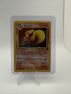 1999 Pokemon Jungle Flareon 3/64 Holo - Image 1