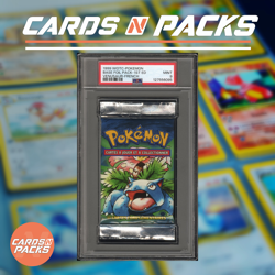 Booster Pokemon Florizarre Set de Base Edition 1 PSA 9 Neuf scelle MINT 🇫🇷🔥 - Image 1