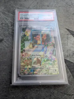 2023 POKEMON SVP EN-SV BLACK STAR PROMO #044 CHARMANDER PSA 9 - Image 1