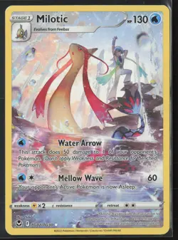Milotic Ultra Rare SWSH12: Silver Tempest Trainer Gallery TG02/TG30 NM Pokemon - Image 1
