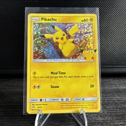 Pokemon Card - Pikachu Mcdonalds 25/25 Holo 25th Anniversary Promo 2021 - Image 1