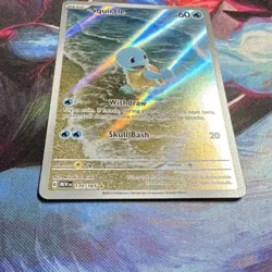 Pokemon Squirtle 170/165 Sv: Scarlet & Violet 151 Illustration Rare Holo 2023 - Image 4