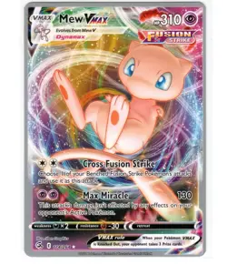 (NM) Mew VMAX 114/264 2023 Pokemon World Championships Fusion Strike Variant X - Image 1