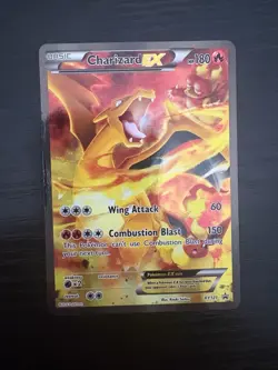 Pokemon Charizard EX XY121 Full Art Black Star Promo Holo - Image 1