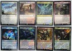 MTG 50 Rare Card Lot Halo Ripple Foil NM LP Collection Magic The Gathering - Image 1