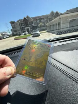 Pokemon Mega Charizard X ex Gold 130/094 Hyper Rare Phantasmal Flames Near Mint - Image 5