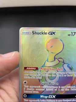 Shuckle GX (Secret) Secret Rare SM - Lost Thunder 215/214 Pokemon NM Clean - Image 2