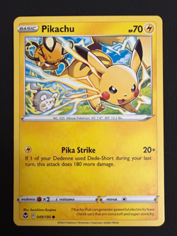 Pikachu 049/195 non-holo Silver Tempest- Pokemon TCG - Image 1
