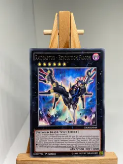 Raidraptor - Revolution Falcon - Rare 1st Edition CROS-EN049 - NM - YuGiOh - Image 1