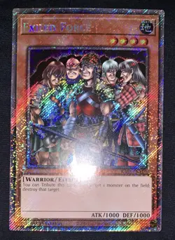 Yugioh Exiled Force RA03-EN119 Platinum Secret Rare 1st Ed NM w/Tracking - Image 2