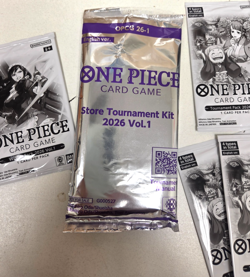One Piece Card Game Store Tournament Kit 2026 Vol 1 English Sealed - Image 4