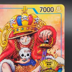One Piece Monkey.D.Luffy (2nd Anniversary Stamped Promo) (P-043) - Image 4