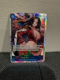 Boa Hancock OP07-051 - One Piece TCG English - SR Super Rare Foil NM Near-Mint - Image 1
