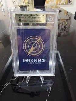 BGS 9.5 One Piece Dracule Mihawk OP14 119 Manga Alt Art - Image 2